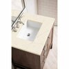 James Martin Vanities Addison 30in Single Vanity, Mid-Century Acacia w/ 3 CM Eternal Marfil Quartz Top E444-V30-MCA-3EMR